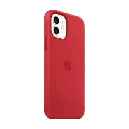 Apple iPhone 12/12 Pro MagSafe (PRODUCT)RED piros szilikon tok