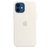 Apple iPhone 12/12 Pro MagSafe White fehér szilikon tok