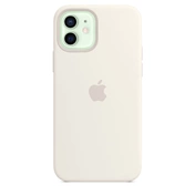 Apple iPhone 12/12 Pro MagSafe White fehér szilikon tok