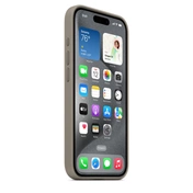 Apple iPhone 15 Pro Silicone Case w MagSafe - Clay