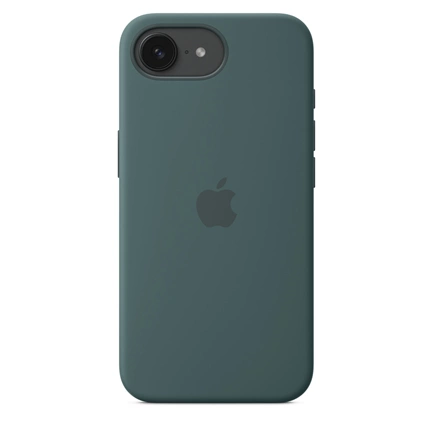 Apple iPhone 16e Silicone tok Lake Green