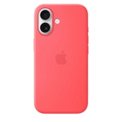Apple iPhone 17 MagSafe szilikon tok – élénk guava