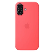Apple iPhone 17 MagSafe szilikon tok – élénk guava
