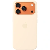 Apple iPhone 17 Pro MagSafe szilikon tok – vanília