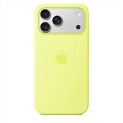 Apple iPhone 17 Pro Max MagSafe szilikon tok – neonsárga