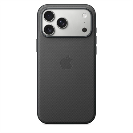 Apple iPhone 17 Pro Max TechWoven MagSafe szövet tok – fekete