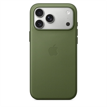 Apple iPhone 17 Pro Max TechWoven MagSafe szövet tok – zöld
