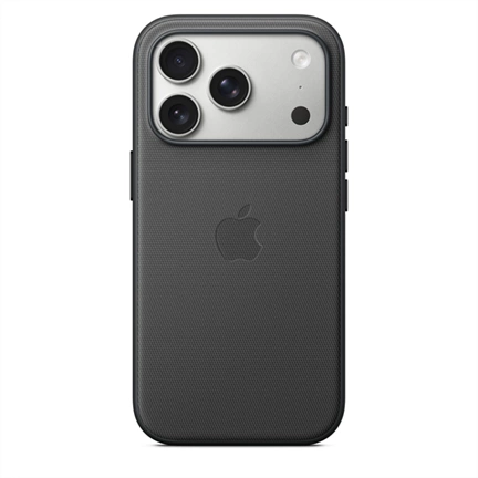 Apple iPhone 17 Pro TechWoven MagSafe szövet tok – fekete