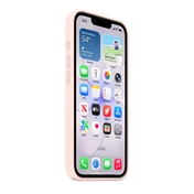 Apple iPhone 17e MagSafe szilikon tok – halvány rózsaszín