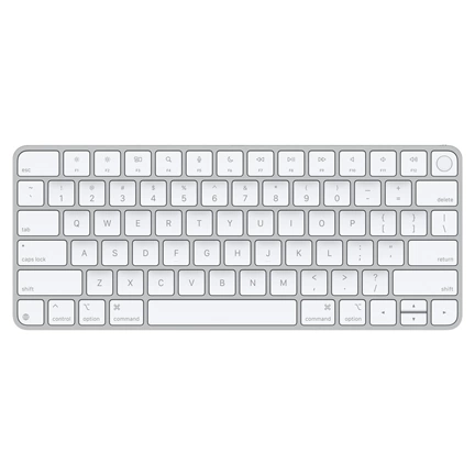 Apple mxck3ua/a Magic Keyboard (2024) Touch ID UA fehér billentyűzet