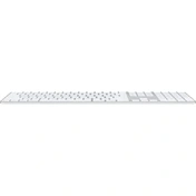 Apple mxk73lb/a Magic Keyboard (2024) Touch ID & Numpad US fehér billentyűzet