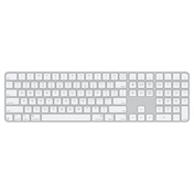Apple mxk73ua/a Magic Keyboard (2024) Touch ID & Numpad UA fehér billentyűzet