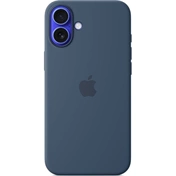 Apple myya3zm/a iPhone 16 Plus farmerkék szilikon MagSafe hátlap