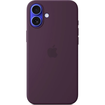 Apple myyd3zm/a iPhone 16 Plus szilva szilikon MagSafe hátlap