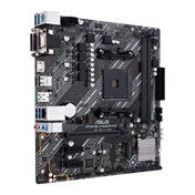 Asus Alaplap - AMD PRIME A520M-E/CSM AM4 (A520, 2xDDR4 4600MHz, 1xGBE LAN, 1xM.2, 4xSATA3, 6xUSB2.0, 7xUSB3.2)