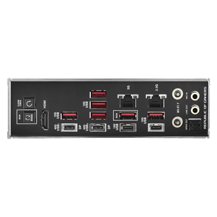 Asus Alaplap - AMD ROG CROSSHAIR X870E HERO AM5 (X870, ATX, 4xDDR5 8600+MHz, 4xSATA3, 5x M.2, HDMI+2xUSB4) Asus Alaplap - AMD ROG CROSSHAIR X870E HERO AM5 (X870, ATX, 4xDDR5 8600+MHz, 4xSATA3, 5x M.2, HDMI+2xUSB4)