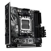 Asus Alaplap - AMD ROG STRIX X870-I GAMING WIFI AM5 (X870, ITX, 2xDDR5 8600+MHz, 2xSATA3, 2x M.2, HDMI+USB4)