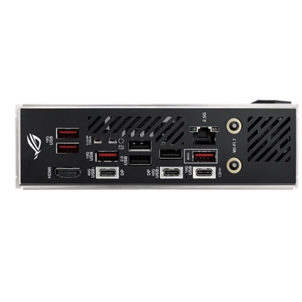 Asus Alaplap - AMD ROG STRIX X870-I GAMING WIFI AM5 (X870, ITX, 2xDDR5 8600+MHz, 2xSATA3, 2x M.2, HDMI+USB4)