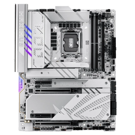 Asus Alaplap - Intel ROG MAXIMUS Z890 APEX LGA1851 (Z890, ATX, 4xDDR5 9600+MHz, 4xSATA3, 6xM.2, 2xThunderbolt) Asus Alaplap - Intel ROG MAXIMUS Z890 APEX LGA1851 (Z890, ATX, 4xDDR5 9600+MHz, 4xSATA3, 6xM.2, 2xThunderbolt)
