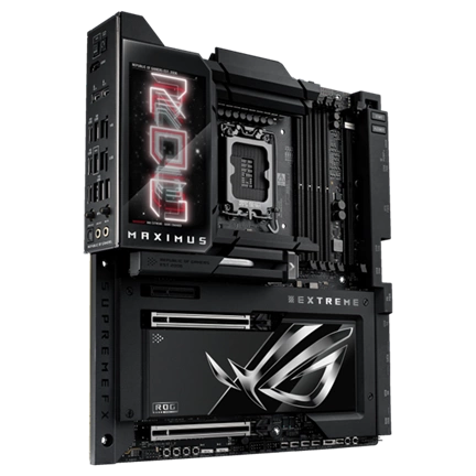 Asus Alaplap - Intel ROG MAXIMUS Z890 EXTREME LGA1851 (Z890, ATX, 4xDDR5 9200+MHz, 4xSATA3, 6xM.2, HDMI+2xThunderbolt) Asus Alaplap - Intel ROG MAXIMUS Z890 EXTREME LGA1851 (Z890, ATX, 4xDDR5 9200+MHz, 4xSATA3, 6xM.2, HDMI+2xThunderbolt)