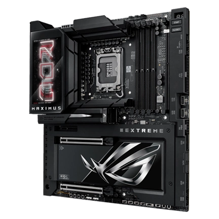 Asus Alaplap - Intel ROG MAXIMUS Z890 EXTREME LGA1851 (Z890, ATX, 4xDDR5 9200+MHz, 4xSATA3, 6xM.2, HDMI+2xThunderbolt) Asus Alaplap - Intel ROG MAXIMUS Z890 EXTREME LGA1851 (Z890, ATX, 4xDDR5 9200+MHz, 4xSATA3, 6xM.2, HDMI+2xThunderbolt)