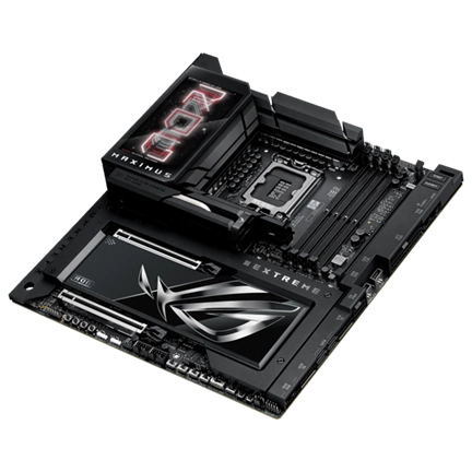 Asus Alaplap - Intel ROG MAXIMUS Z890 EXTREME LGA1851 (Z890, ATX, 4xDDR5 9200+MHz, 4xSATA3, 6xM.2, HDMI+2xThunderbolt) Asus Alaplap - Intel ROG MAXIMUS Z890 EXTREME LGA1851 (Z890, ATX, 4xDDR5 9200+MHz, 4xSATA3, 6xM.2, HDMI+2xThunderbolt)
