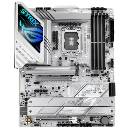 Asus Alaplap - Intel ROG STRIX Z890-A GAMING WIFI LGA1851 (Z890, ATX, 4xDDR5 9066+MHz, 4xSATA3, 7xM.2, HDMI+DP) Asus Alaplap - Intel ROG STRIX Z890-A GAMING WIFI LGA1851 (Z890, ATX, 4xDDR5 9066+MHz, 4xSATA3, 7xM.2, HDMI+DP)