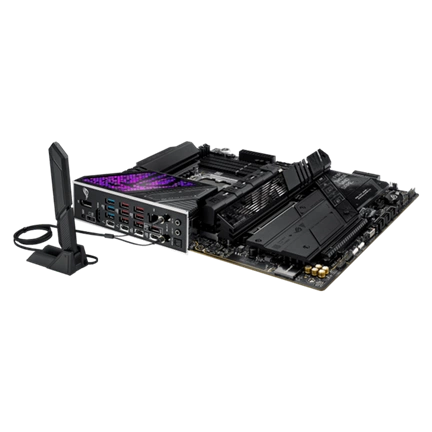 Asus Alaplap - Intel ROG STRIX Z890-E GAMING WIFI LGA1851 (Z890, ATX, 4xDDR5 8800+MHz, 4xSATA3, 7xM.2, HDMI+DP)