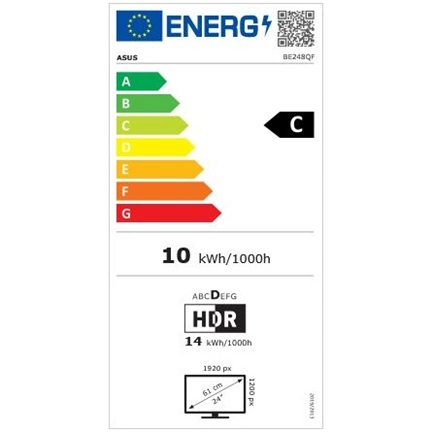 Asus BE248QF monitor 24,1" WUXGA IPS 100Hz USB-hub