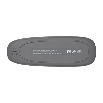 Asus Cobble M.2 SSD-ház, szürke