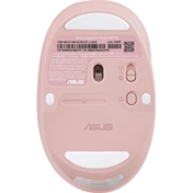 Asus Fragrance MD101 vezeték nélküli egér 2,4GHz + Bluetooth, 2400dpi, illatosítható, rózsaszín agyag