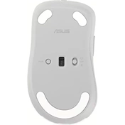 Asus MD102 egér - vezeték nélküli, 2,4GHz + Bluetooth, 1600dpi, fehér