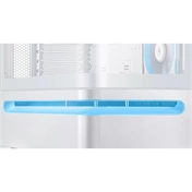 Asus Prime AP202 számítógépház - micro-ATX, ívelt üvegpanel, fehér