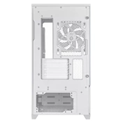 Asus Prime AP202 számítógépház - micro-ATX, ívelt üvegpanel, fehér