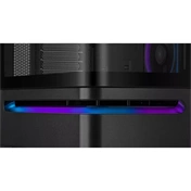 Asus Prime AP202 számítógépház - micro-ATX, ívelt üvegpanel, fekete