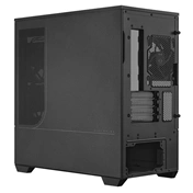 Asus Prime AP202 számítógépház - micro-ATX, ívelt üvegpanel, fekete