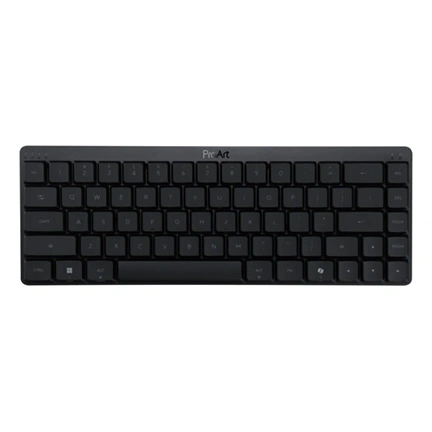 Asus ProArt KD300 vezeték nélküli billentyűzet navigációs gombokkal - 65%-os, alacsony profilú, alumínium burkolat