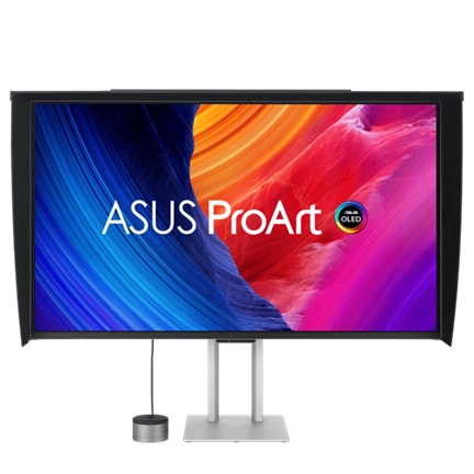 Asus ProArt PA32UCDMR-K professzionális monitor - 31,5", 4K UHD, QD-OLED, 240Hz + ProArt CaliContrO MCA02 koloriméter