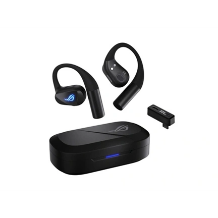 Asus ROG Cetra Open - nyílt kialakítású, vezeték nélküli gaming fülhallgató AI zajszűrős mikrofonnal