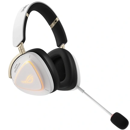 Asus ROG Delta II KJP headset játékhoz - vezeték nélküli (Bt, 2,4GHz), Limitált kiadású Kojima Productions együttműködés