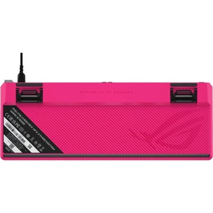 Asus ROG Falchion Ace HFX ZywOo Edition billentyűzet játékhoz - 65%, HFX mágneses kapcsolók, angol (US) kiosztás