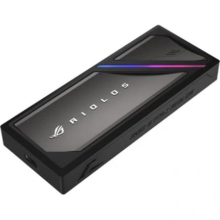 Asus ROG Strix Aiolos – M.2 NVMe SSD ház USB 3.2 Gen 2x2 Type-C 20Gbps