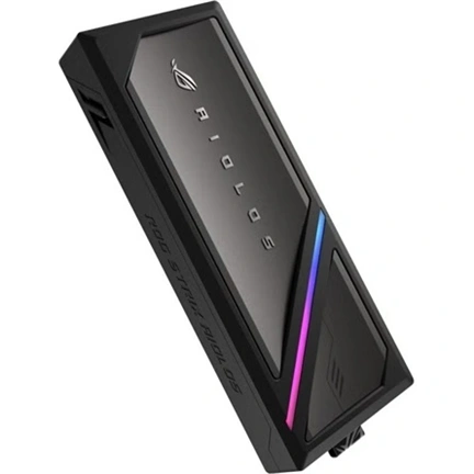 Asus ROG Strix Aiolos – M.2 NVMe SSD ház USB 3.2 Gen 2x2 Type-C 20Gbps