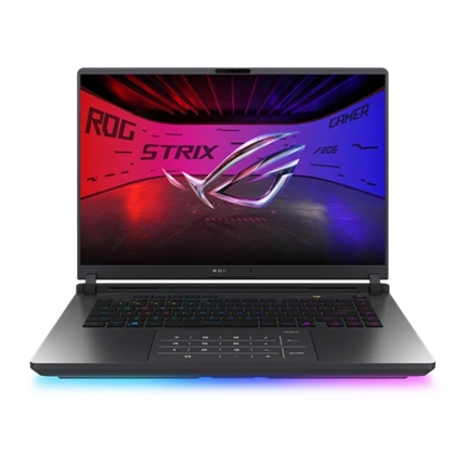 Asus ROG Strix G16 (2025) G615 notebook 16" WUXGA, Intel Core i7-14650HX, 32GB, 512GB, RTX 5060 8GB, nincs OS, Ec. Grey