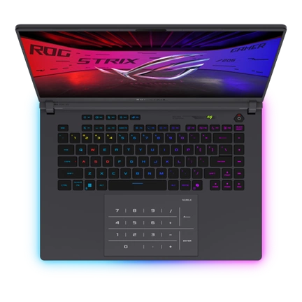 Asus ROG Strix G16 (2025) notebook 16" WQXGA 240Hz ICU 7 255HX 32GB 1TB SSD RTX5070Ti 12GB, Windows 11 H, Eclipse Gray