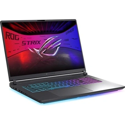 Asus ROG Strix G18 (2025) notebook 18" WQXGA 300Hz, ICU 9 290HX Plus, 32GB, 1TB, RTX5070/12, OS és töltő nélkül, E. Gray