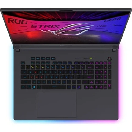 Asus ROG Strix G18 (2025) notebook 18" WQXGA 300Hz, ICU 9 290HX Plus, 32GB, 1TB, RTX5070/12, OS és töltő nélkül, E. Gray
