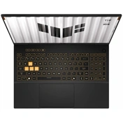 Asus TUF Gaming F16 (2025) FX608 notebook 16" WUXGA 144Hz, i5-14450HX, 16GB, 512GB, RTX 5050 8GB, nincs OS, Jaeger Gray