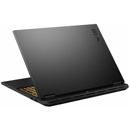 Asus TUF Gaming F16 (2025) FX608 notebook 16" WUXGA 144Hz, i5-14450HX, 16GB, 512GB, RTX 5050 8GB, nincs OS, Jaeger Gray