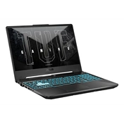 Asus TUF Gaming A15 2021 (FA506) notebook 15,6" FHD 144Hz, R7 7445HS, 16GB, 1TB, RTX 3050 4GB, NoOS, Graphite Black